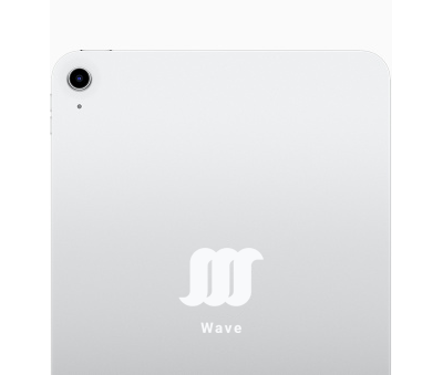 Back of white WavePad.