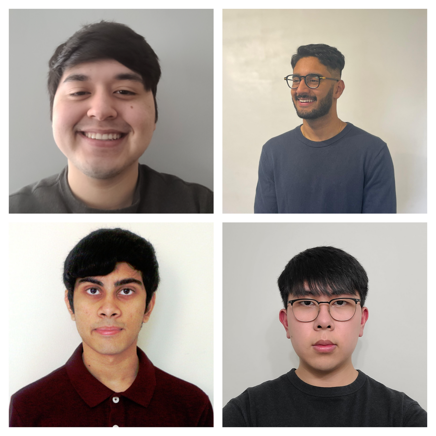 Collage featuring the founders of Wave including Max Visentin (Top Left), Daniel Tran (Bottom Right), Kavinda Ekanayaka (Top Right), and Mahir Khadem (Bottom Left))