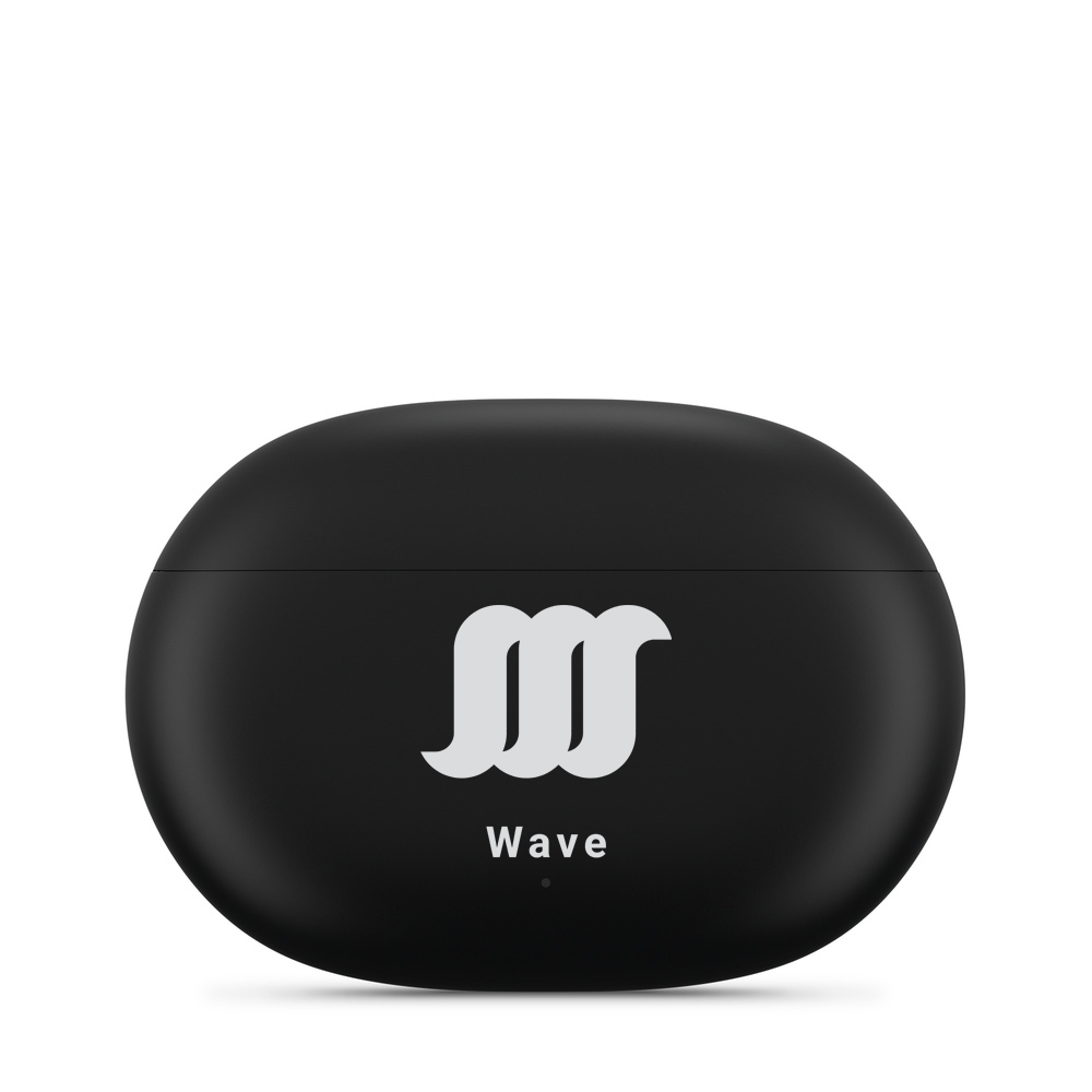 Black WaveBud case closed