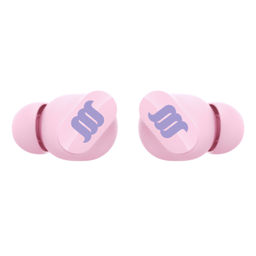 Pink earbuds only. 