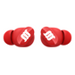 Red Earbuds by itself 