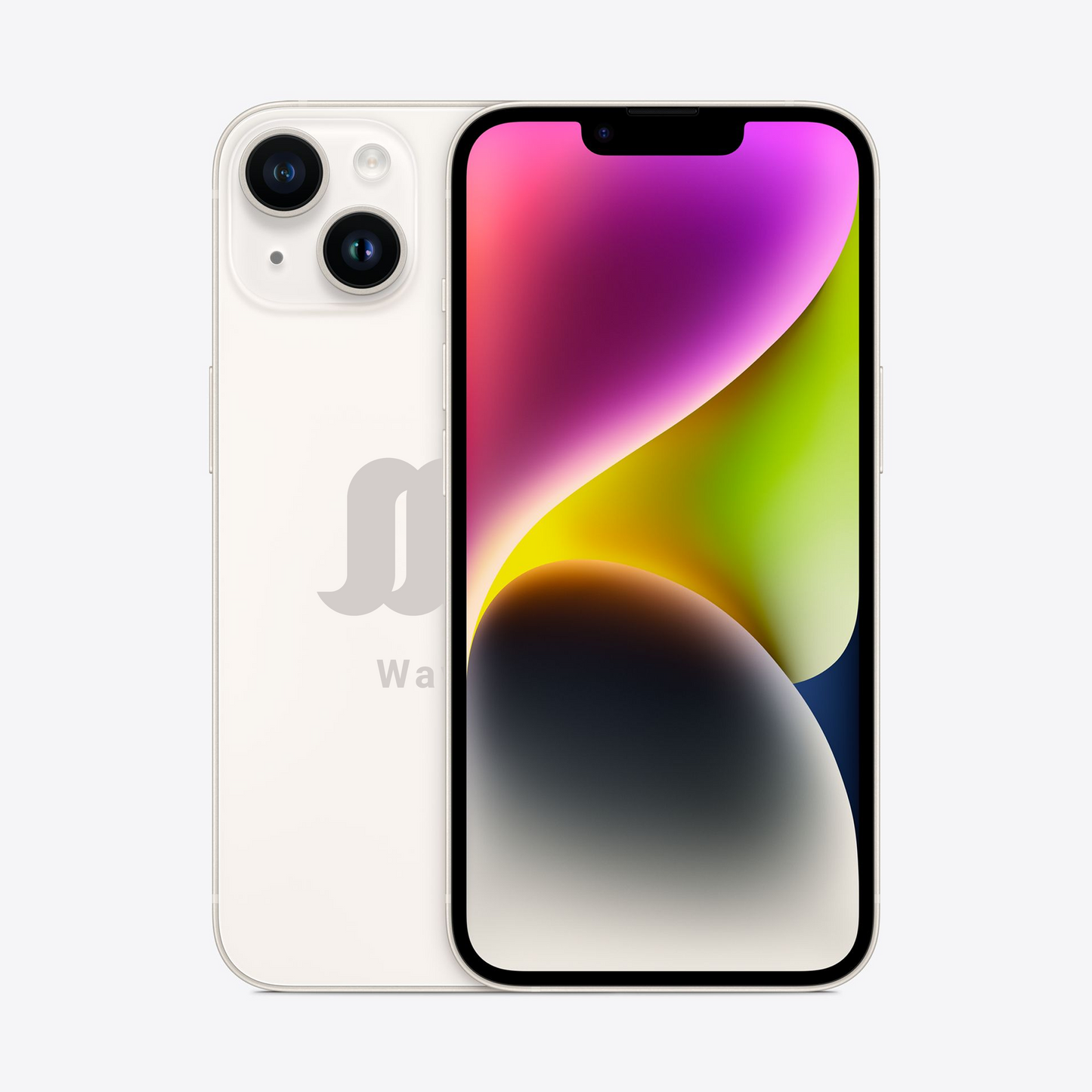 White WavePro showcasing front and back.