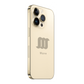 Back of gold WavePro with focal point on camera. 
