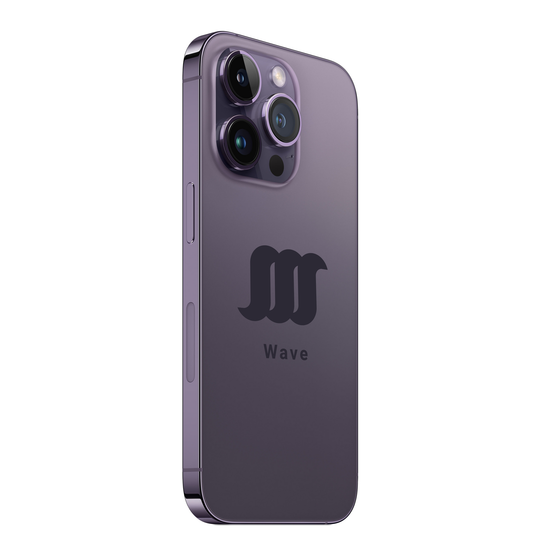 Back of purple WavePro with focal point on camera.