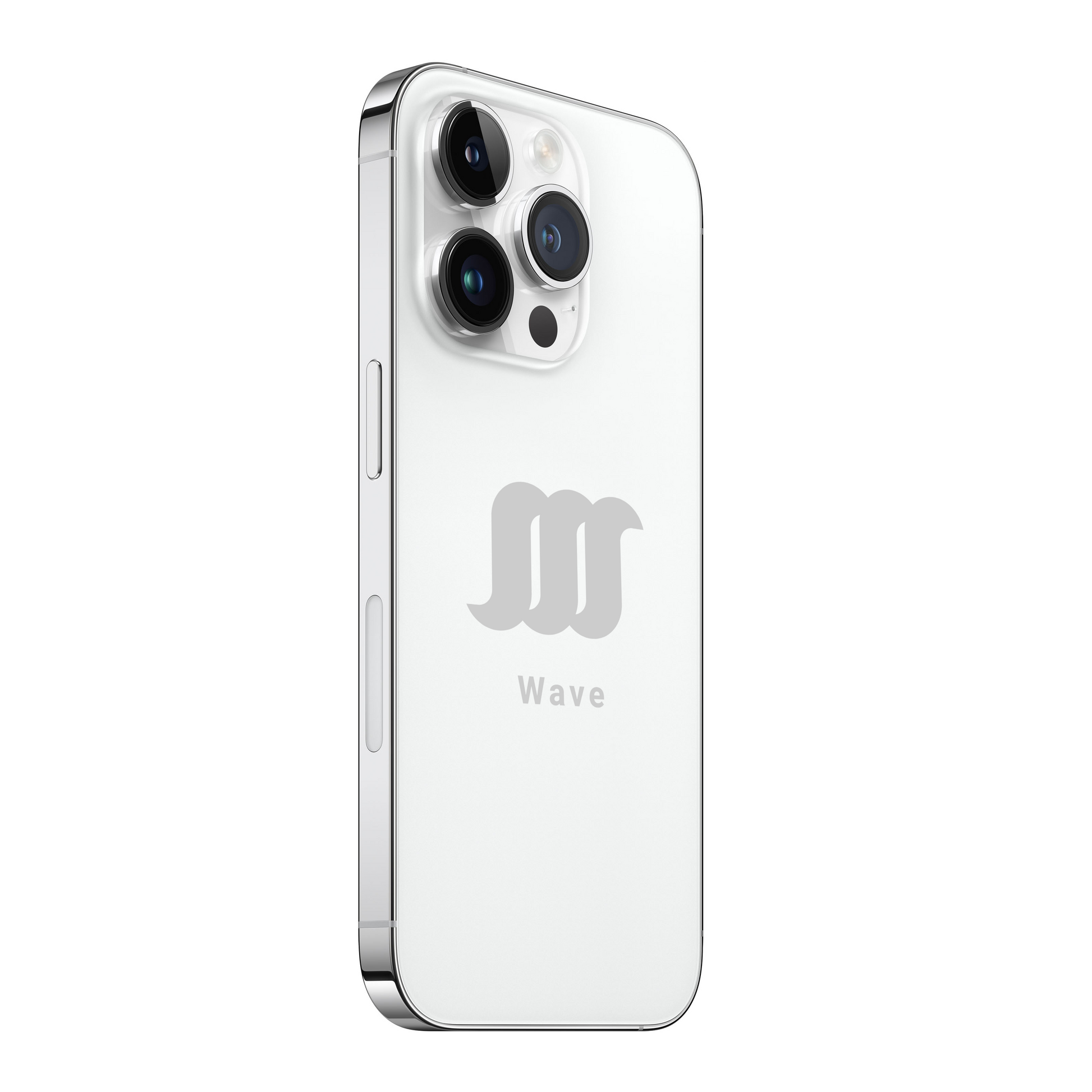 Back of white WavePro with camera as focal point. 