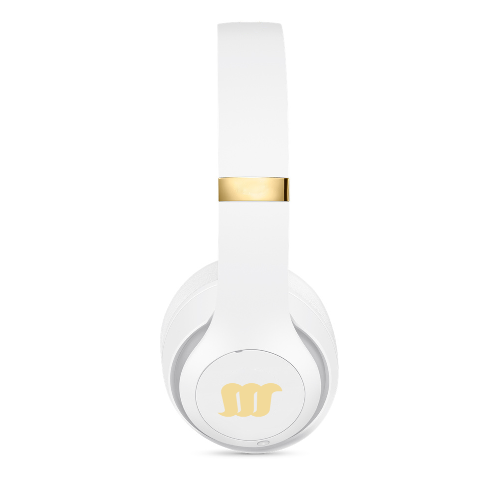 Side-profile of white WaveStudio. 