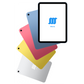 WavePad array spread by colours: Grey, Yellow, Pink, Blue