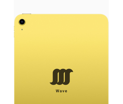 Back of yellow WavePad.