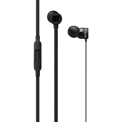 Black WaveBuds Wired.