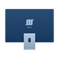 Back-shot of blue WavePC.