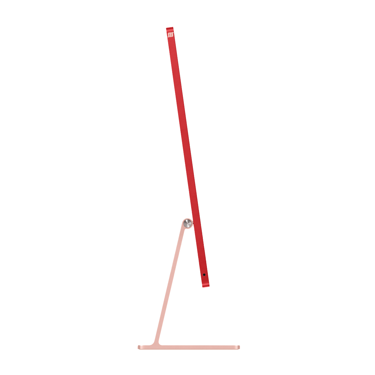 Side-profile of pink WavePC.