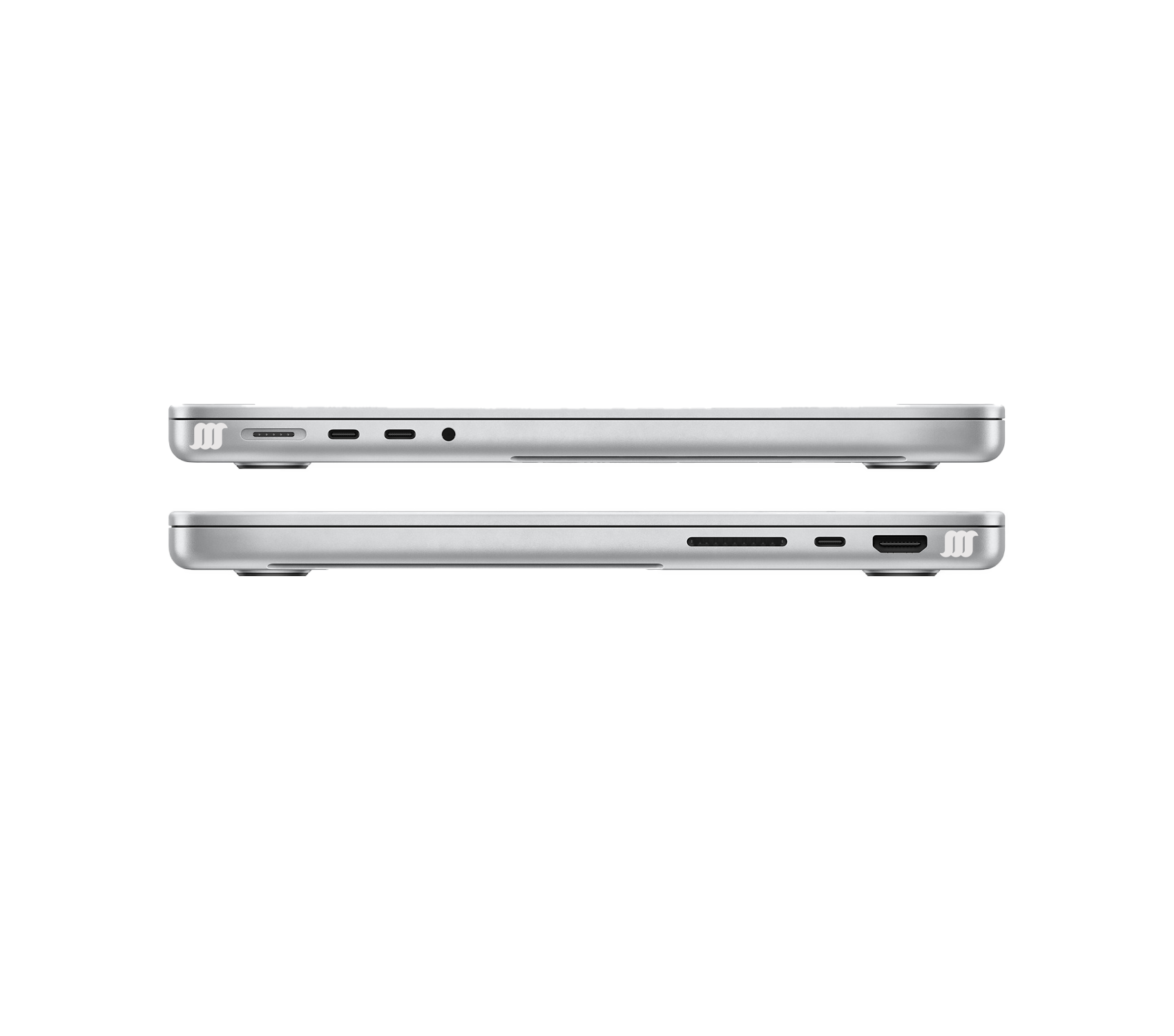 Side-profile of Silver WaveSurf.